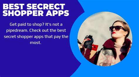 secret shopper apps.